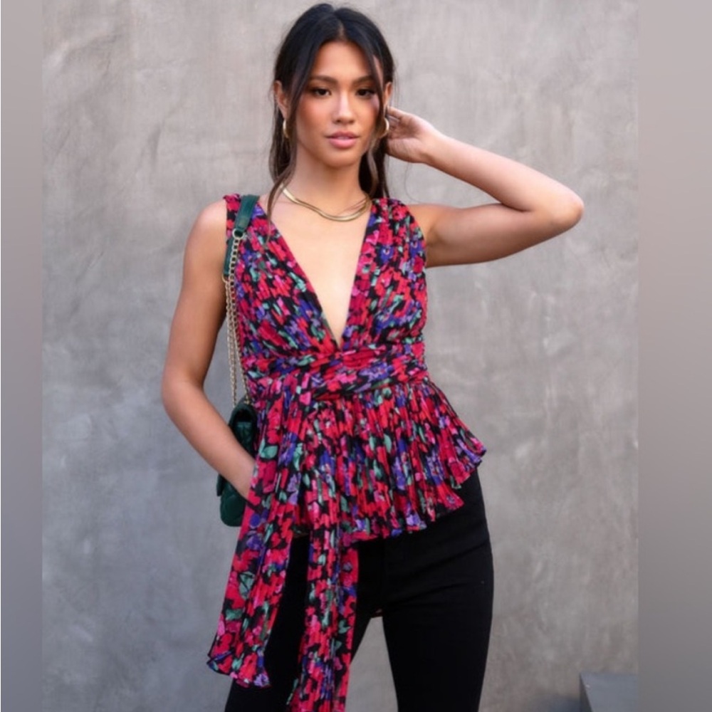 Dee Ely Floral Top - image 2